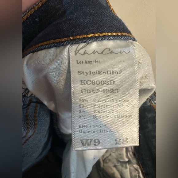 Kancan Distressed Skinny Jean - Picture 8 of 8